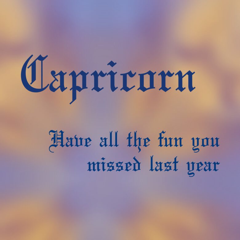 Capricorn horoscope Scorpio Season 2021