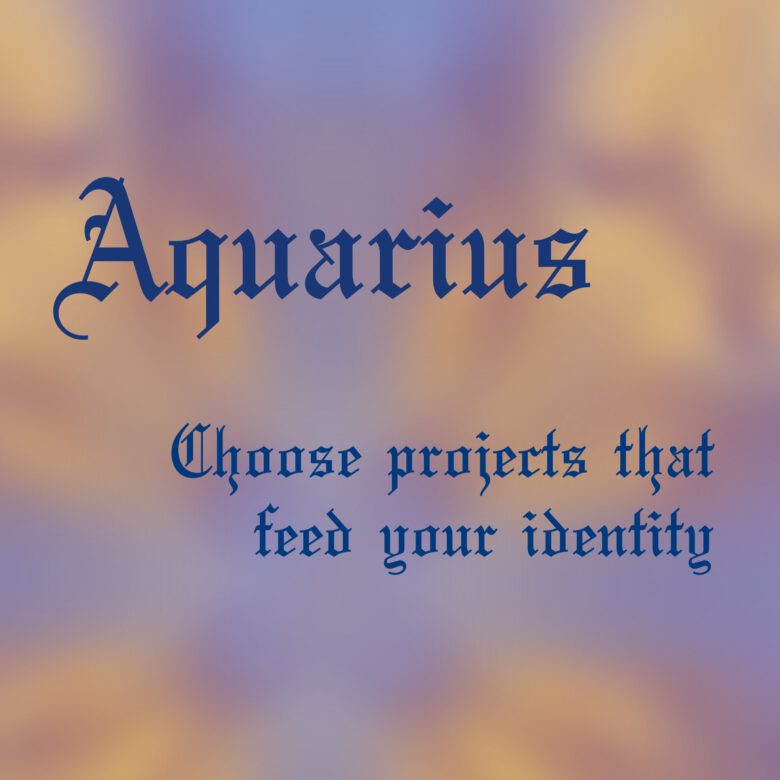 Aquarius horoscope Scorpio Season 2021