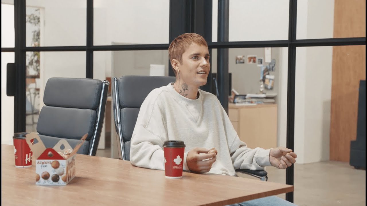 Tim Collaboration OMG, Justin Bieber has his own collaboration with Canada's Tim Horton's ...