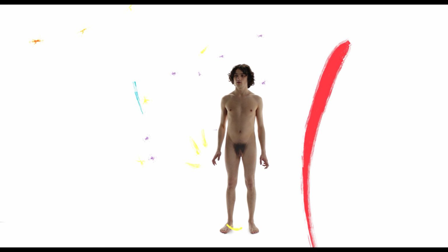 Omg He S Naked Quentin Dolmaire Goes Full Frontal In Short Film Quand On Ne Sait Pas Voler