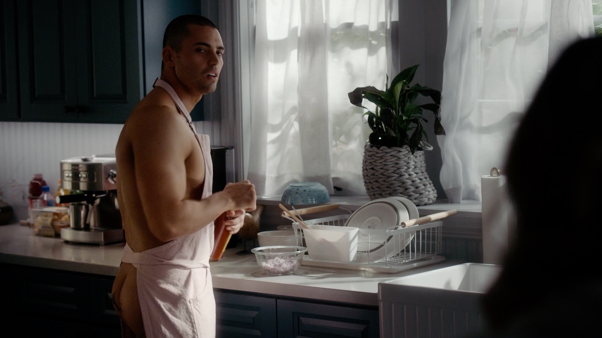 OMG, his butt: Actor Benjamin Levy Aguilar in Netflix’s 'The Woman in ...