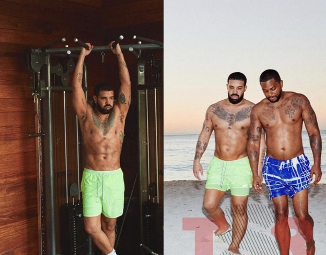OMG, have you heard? Drake celebrates 'Hard Work' by flexing his