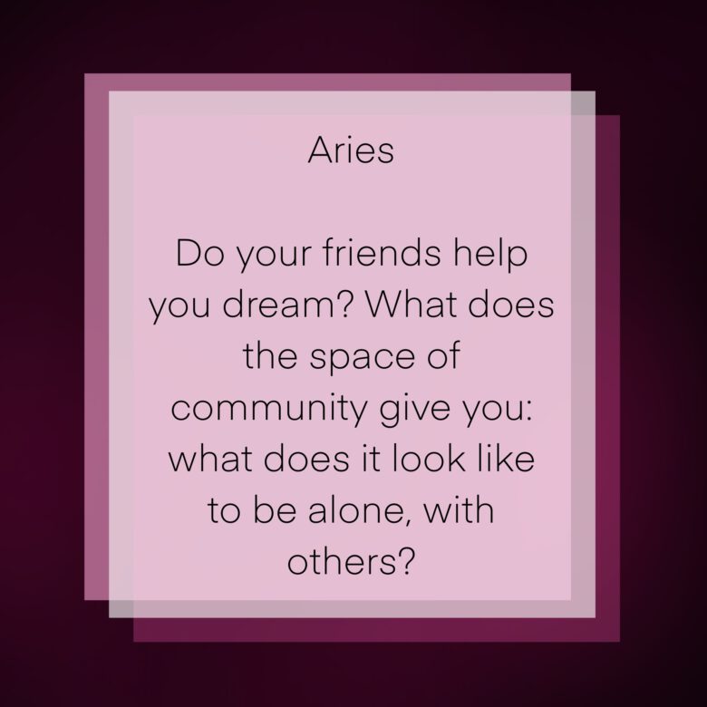Aries horoscope March 2022