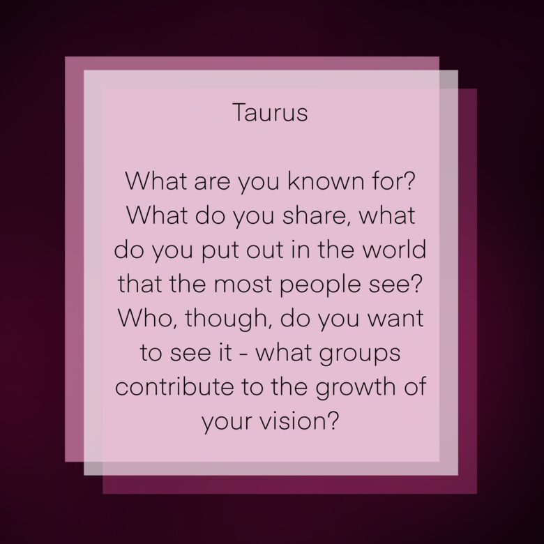 Taurus horoscope March 2022