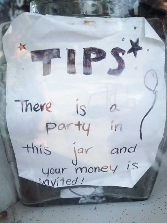 OMG Here Are Some Of The Smartest Funniest Tip Jars We Ve Seen OMG BLOG