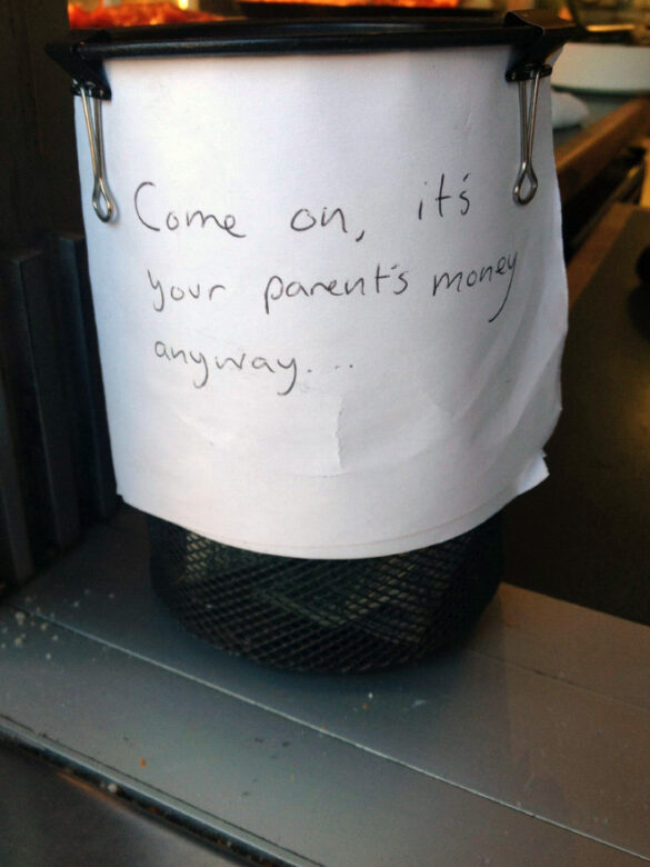 OMG Here Are Some Of The Smartest Funniest Tip Jars We Ve Seen OMG BLOG