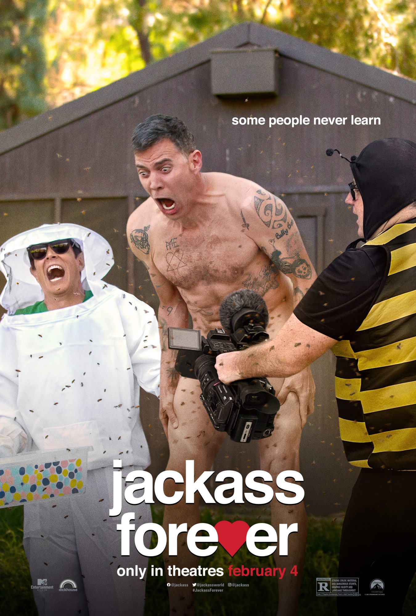 Jackass cast naked