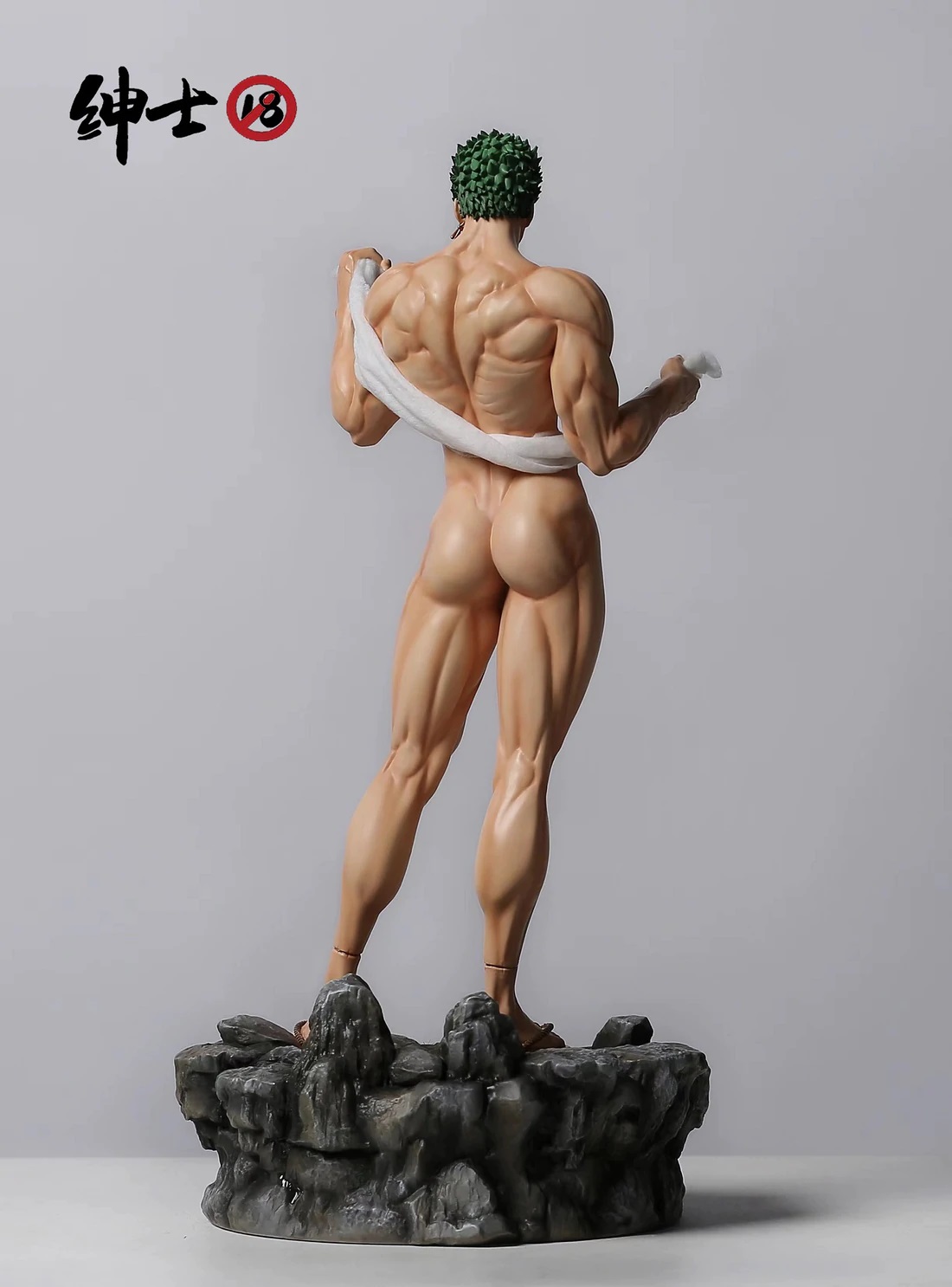 Naked zoro figure twitter