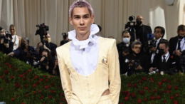Evan Mock wears Head of State at the Met Gala