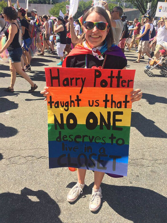 OMG, here are some of the funniest PRIDE parade and protest signs OMG