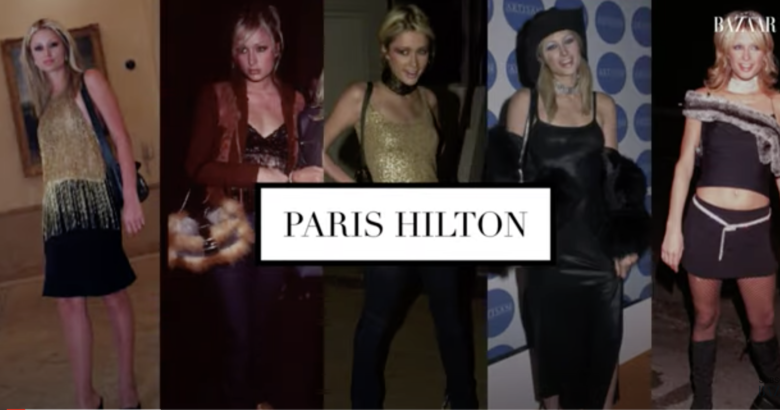 Time capsule of Paris Hilton's looks.