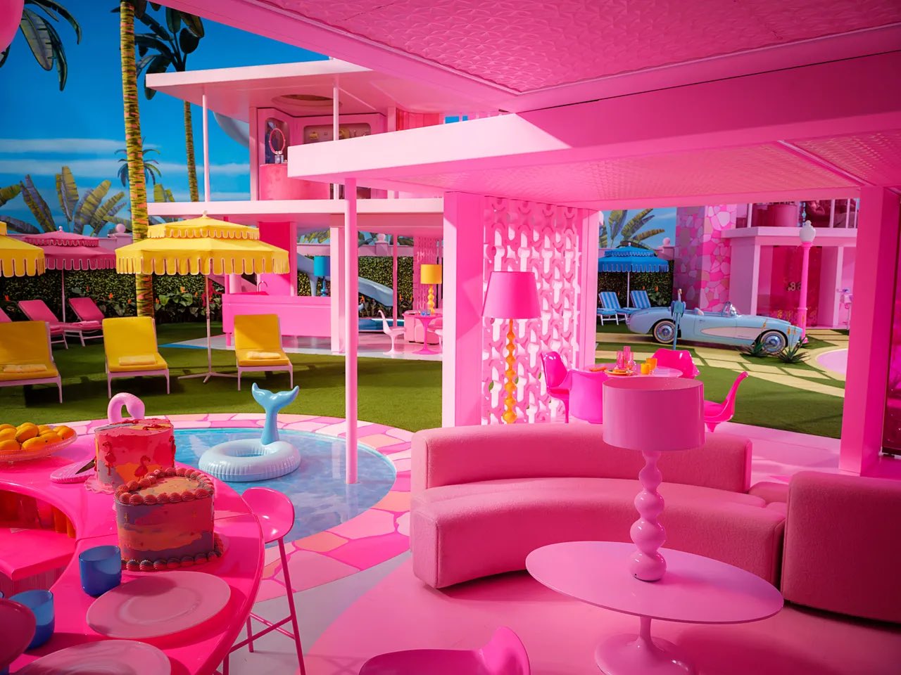 OMG, FIRST LOOK: New photos of Barbie's Dreamhouse set from the Barbie movie emerge - Jarastyle Teen's