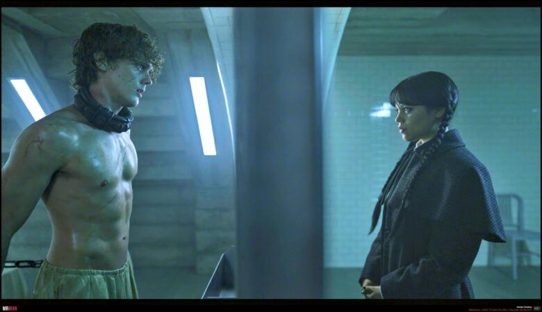 Hunter Doohan nude in Wednesday